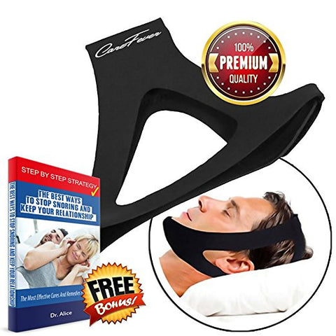 Anti Snore Chin Strap - #1 Natural Sleep Aid to Stop Snoring
